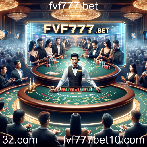 A Experiência Imersiva do Cassino Ao Vivo em fvf777.bet